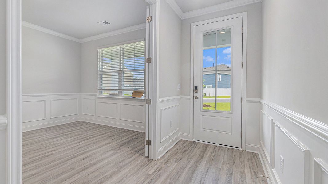 Spacious, unfurnished interior of a new home in Chapman Village, Conway (Image 11).