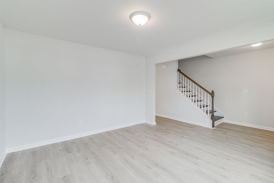 Spacious, unfurnished interior of a new home in Ellington, Elgin (Image 17). Spacious, unfurnished interior of a new home in Ellington, Elgin (Image 17).