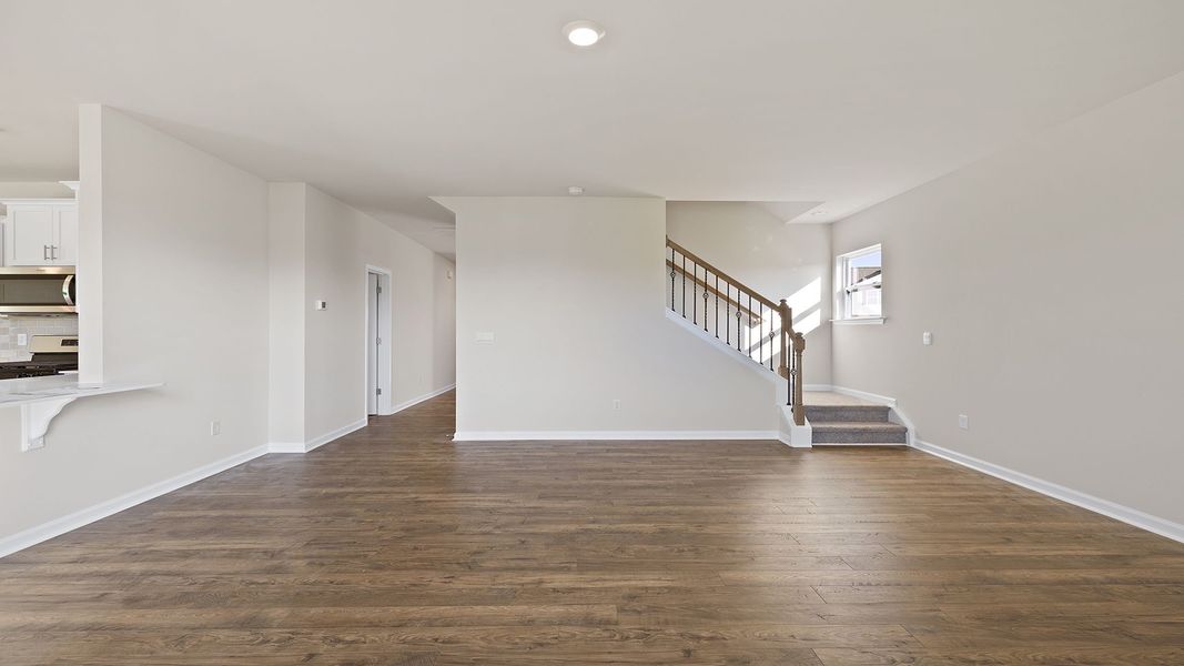 Spacious, unfurnished interior of a new home in Chestnut Ridge, Greenville (Image 17).