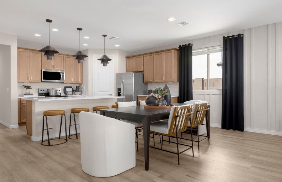 Representative furnished interior of a home built from the Barletta by Pulte Homes in Alamar, Tolleson (Image 16).