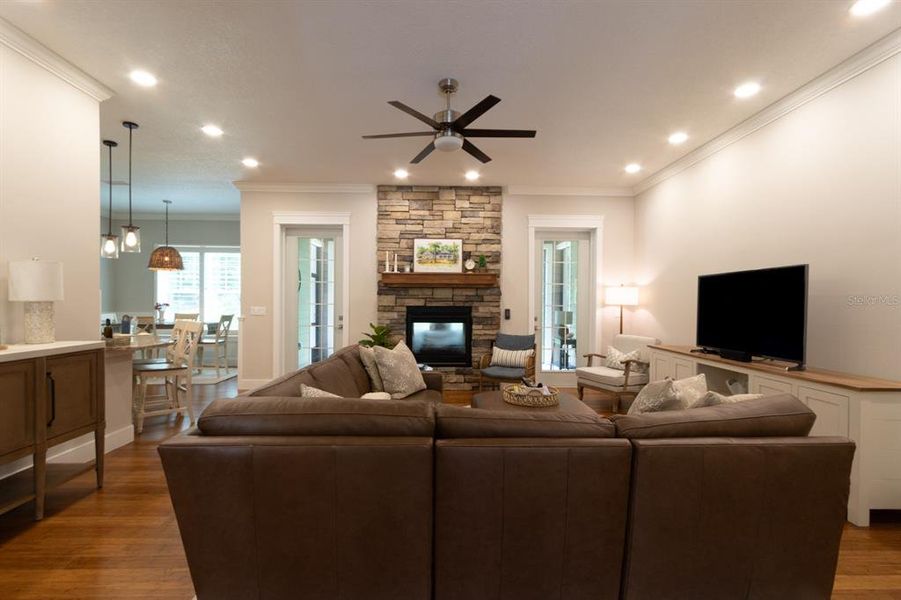 Furnished interior view inside a new home in , Deland (Image 18). Furnished interior view inside a new home in , Deland (Image 18).