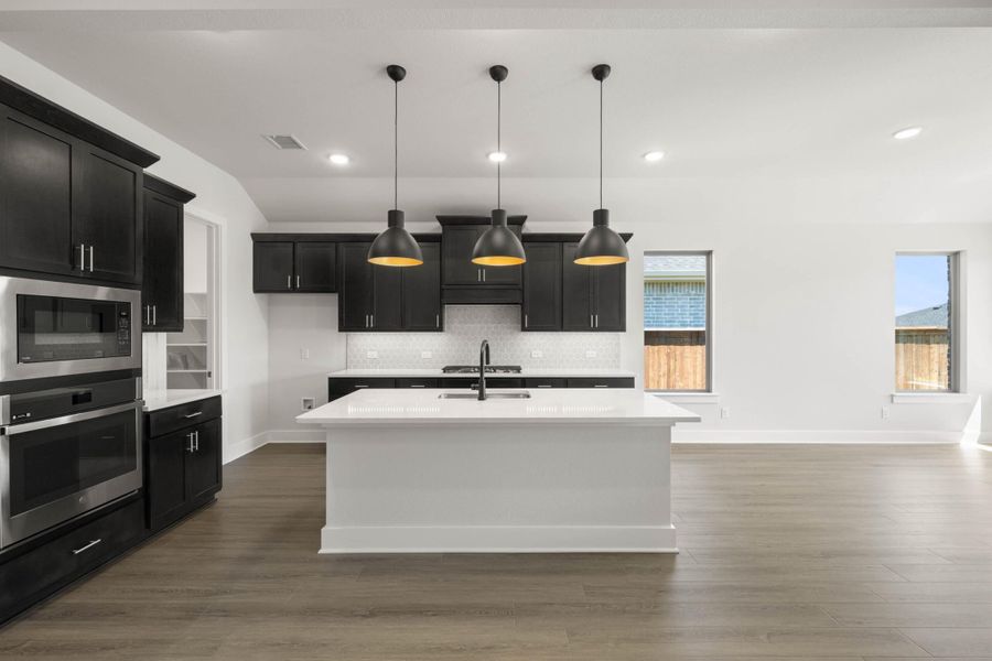 Furnished interior view inside a new home in Discovery Collection at Bridgewater, Midlothian (Image 6).
