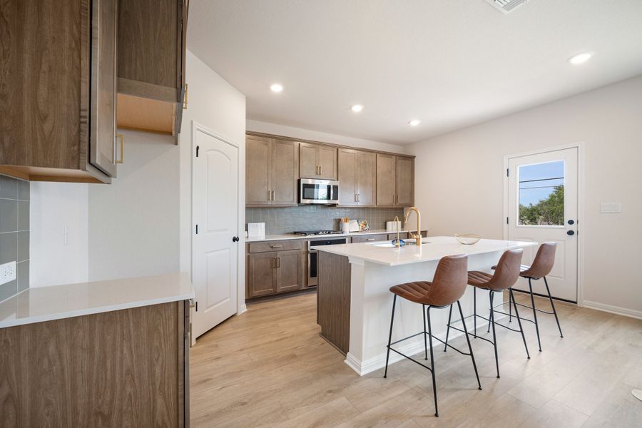 Representative furnished interior of a home built from the Sierra by Ashton Woods in Berry Creek Highlands, Georgetown (Image 8).