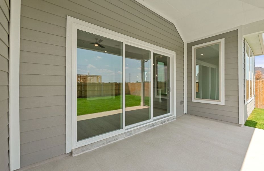 Covered Back Patio