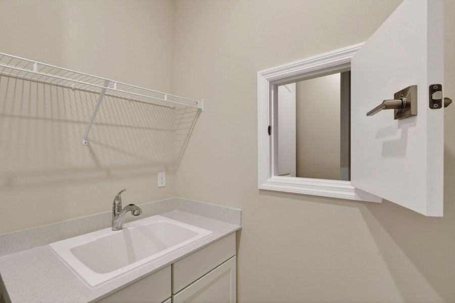Close-up of interior finishes inside a home in Del Webb Tradition, Port St. Lucie (Image 20).