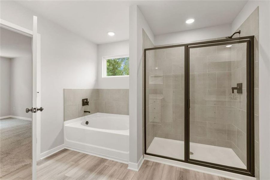 Furnished interior view inside a new home in Windsong Estates, McDonough (Image 16).