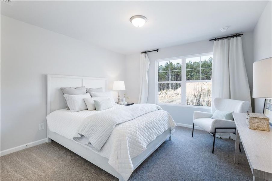 Furnished interior view inside a new home in , Conyers (Image 16).