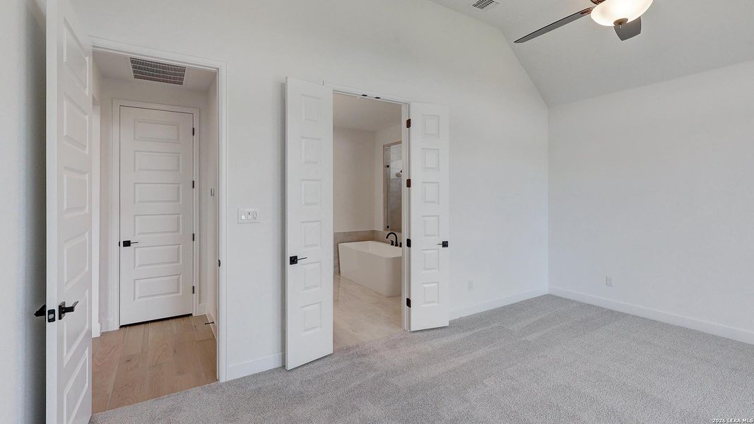 Spacious, unfurnished interior of a new home in Alsatian Oaks, Castroville (Image 18). Spacious, unfurnished interior of a new home in Alsatian Oaks, Castroville (Image 18).