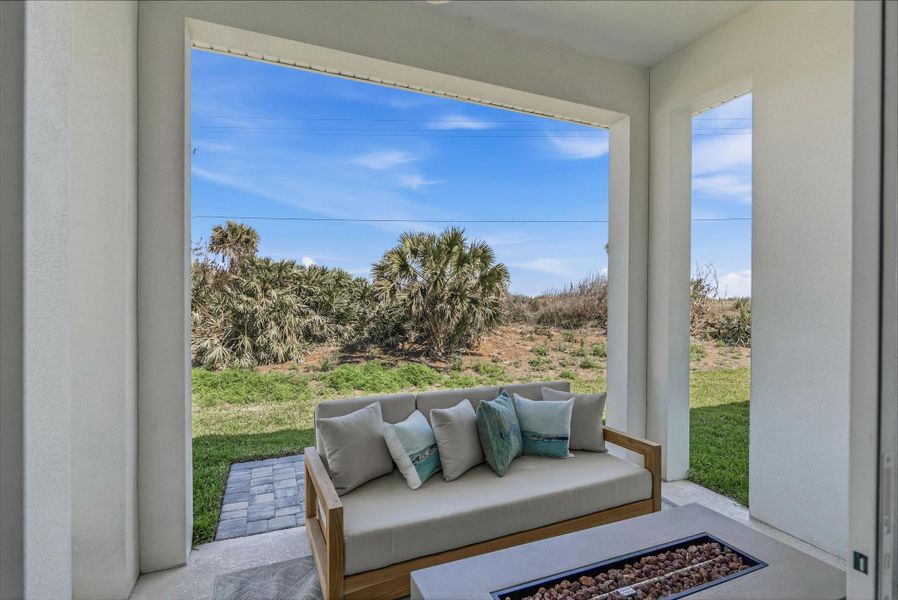 Representative exterior details of a home built from the Amelia by SeaGate Homes in Beachview Cove, Ormond Beach (Image 31).