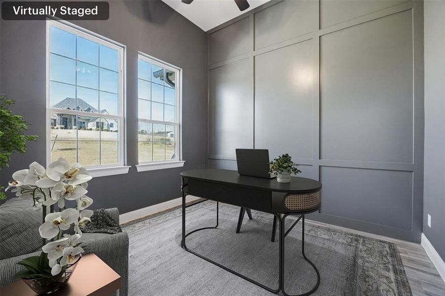 Furnished interior view inside a new home in , Azle (Image 12).