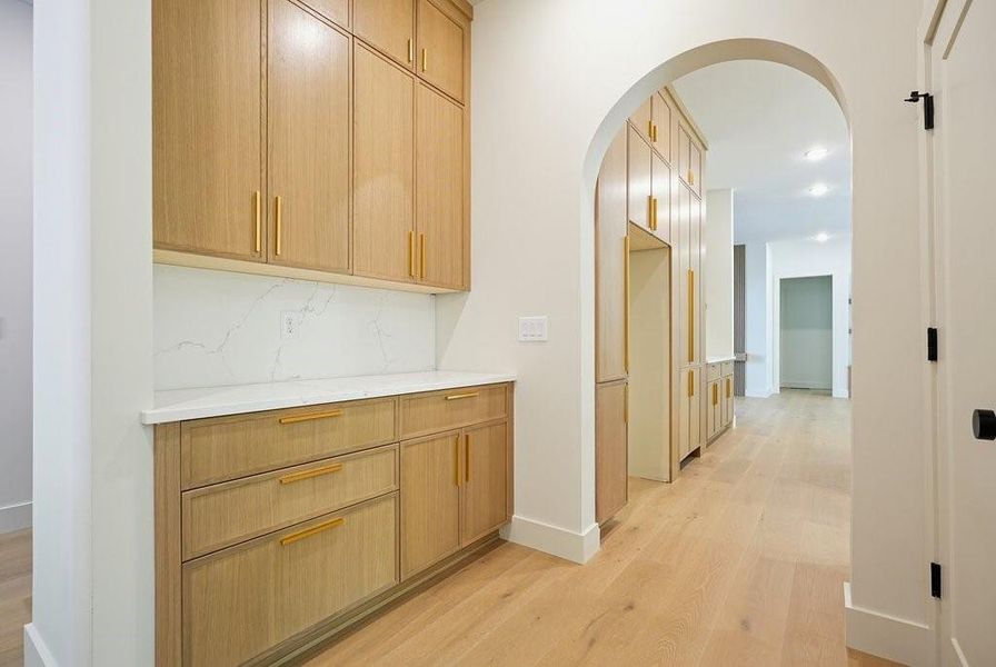 Furnished interior view inside a new home in , Canton (Image 10).