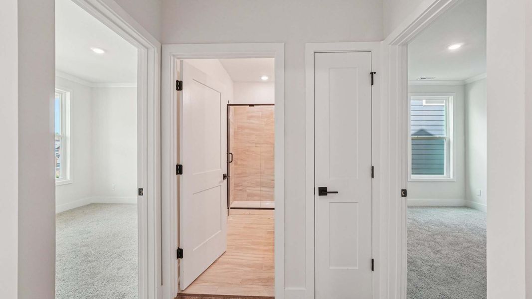 Representative furnished interior of a home built from the Cypress by D.R. Horton in Westport, York (Image 6).