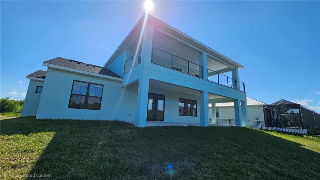 Exterior details and patio area of a home in , Port Charlotte (Image 3).