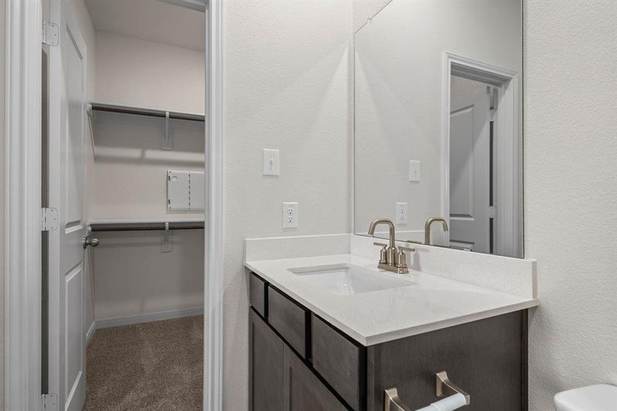 Furnished interior view inside a new home in Big Sky Estates, Ponder (Image 4).