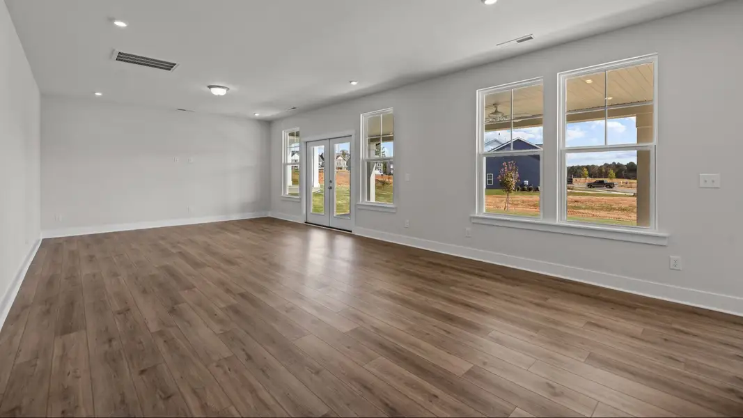 The Burton Plan by DRB Homes in McBride Indian Trail - Living Space