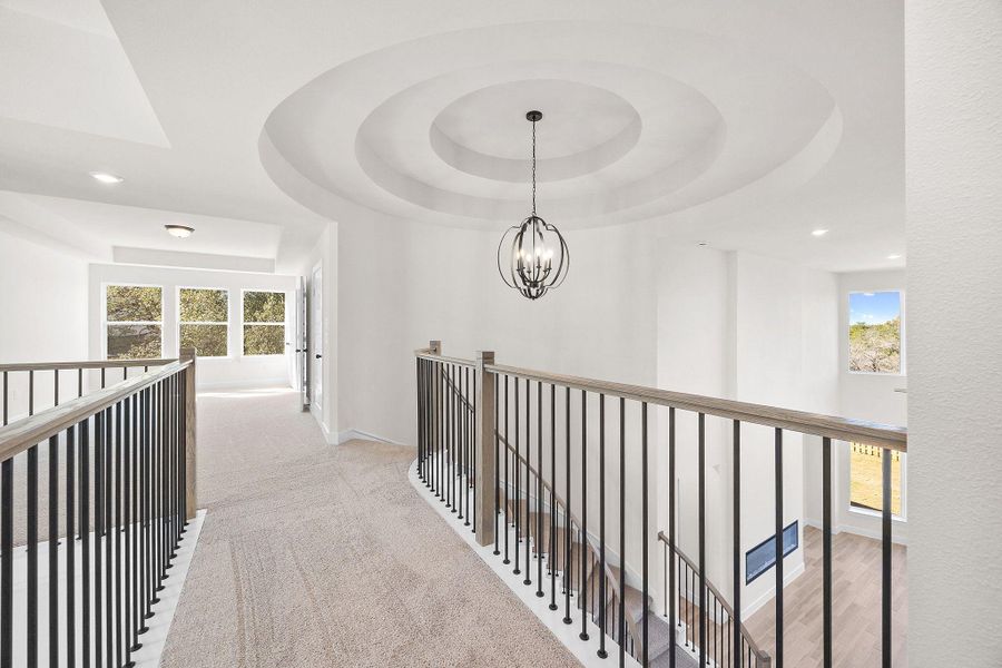 Spacious, unfurnished interior of a new home in Bridgeland, Cypress (Image 28).