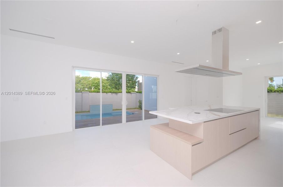 Furnished interior view inside a new home in , Doral (Image 38).