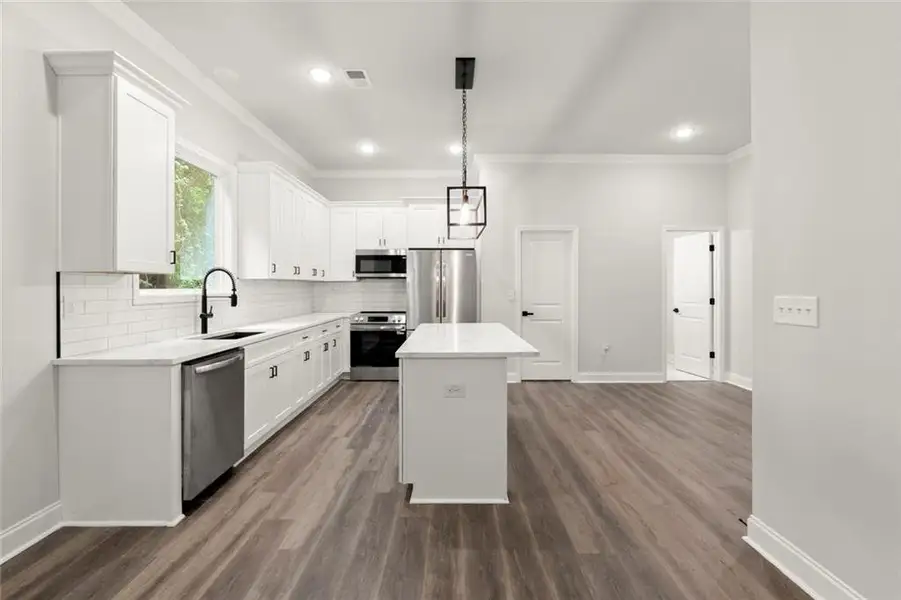 Furnished interior view inside a new home in , Stone Mountain (Image 4).