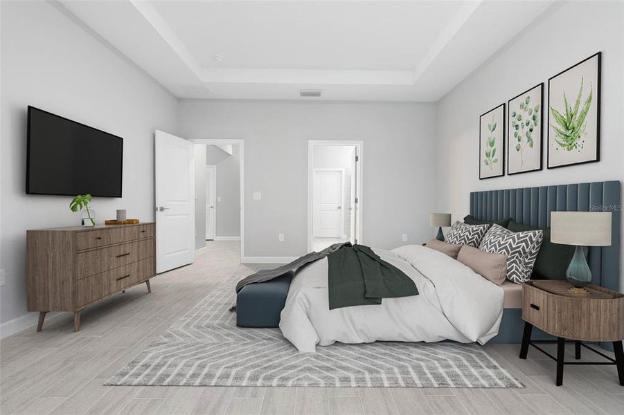 Furnished interior view inside a new home in , Cape Coral (Image 13).