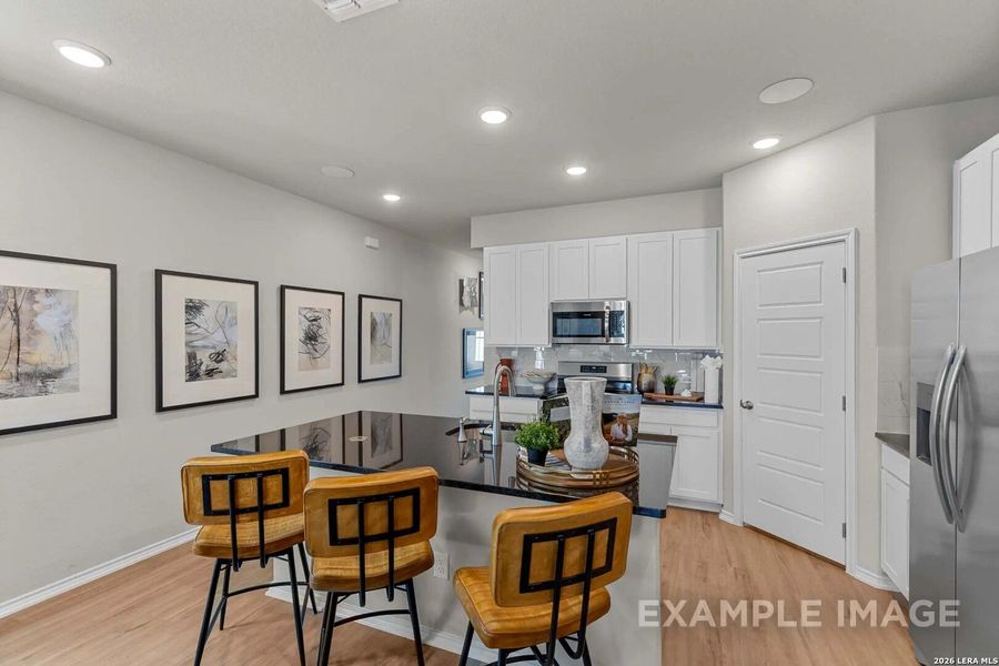 Furnished interior view inside a new home in Applewhite Meadows, San Antonio (Image 20).