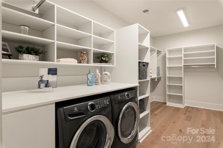 Spacious Owner's shower