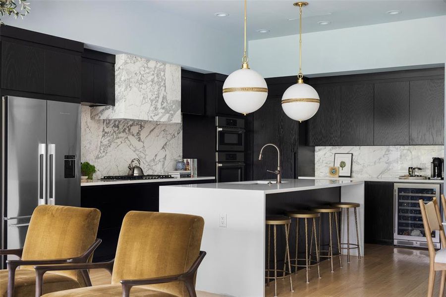 Furnished interior view inside a new home in , Dallas (Image 31).