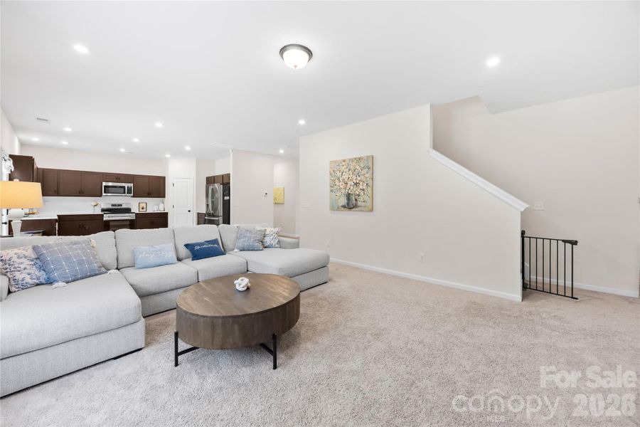 Furnished interior view inside a new home in Orchard Creek, Charlotte (Image 32).