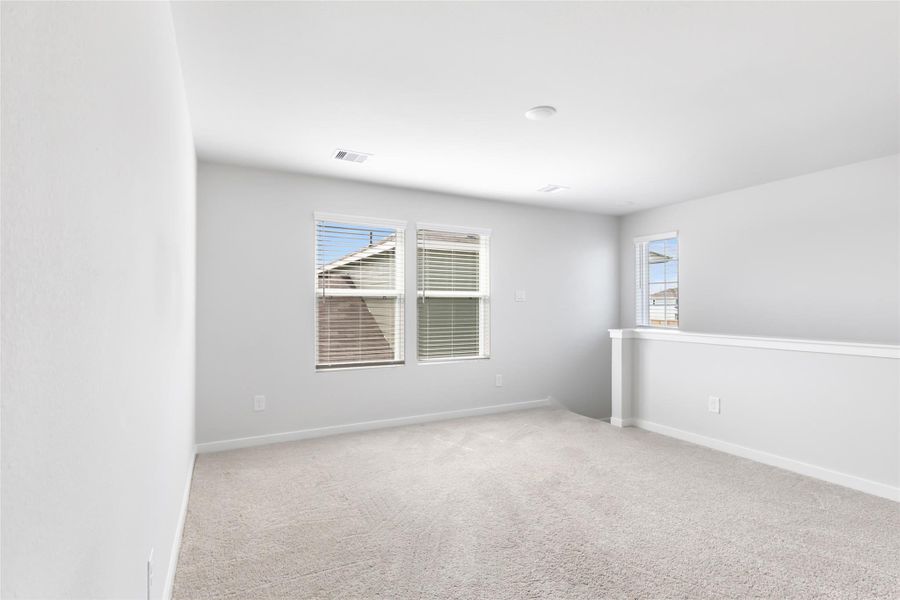 Spacious, unfurnished interior of a new home in Barrett Crossing, Crosby (Image 29). Spacious, unfurnished interior of a new home in Barrett Crossing, Crosby (Image 29).