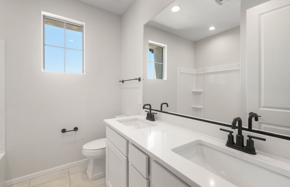 Furnished interior view inside a new home in Legado West, Queen Creek (Image 7).