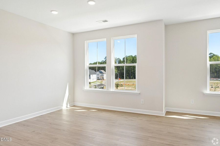 Spacious, unfurnished interior of a new home in Forestville Yard Townhomes, Knightdale (Image 18).