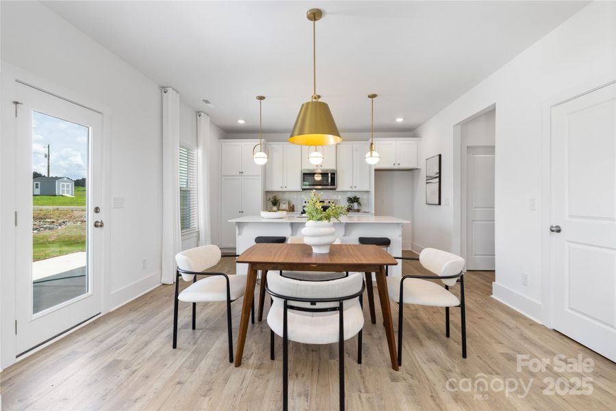 Furnished interior view inside a new home in , New London (Image 13).