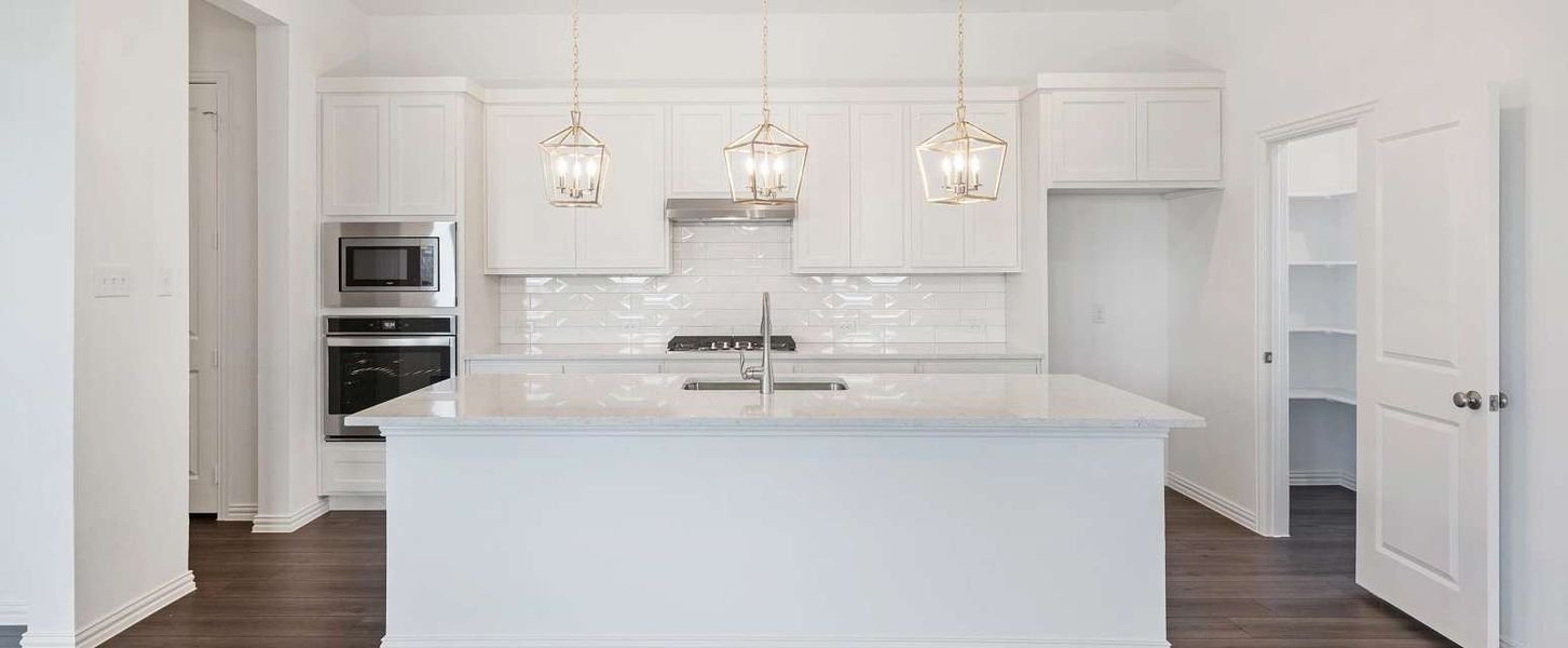 Representative furnished interior of a home built from the Douglas by Ashton Woods in Oakfield Trails Traditional, Parrish (Image 4).