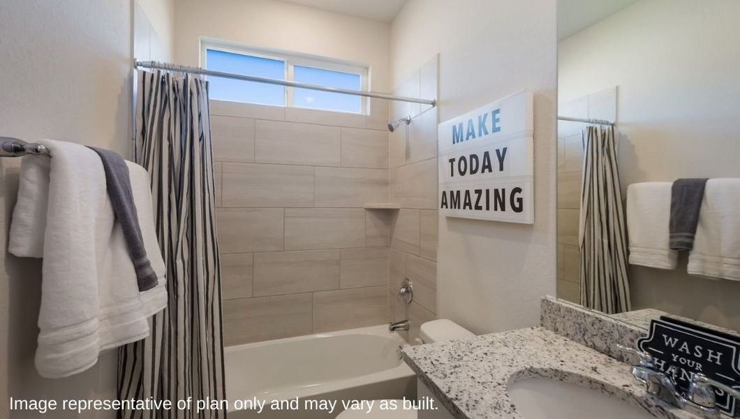 Representative furnished interior of a home built from the The Irvine by D.R. Horton in Brookstone Creek, San Antonio (Image 18). Representative furnished interior of a home built from the The Irvine by D.R. Horton in Brookstone Creek, San Antonio (Image 18).