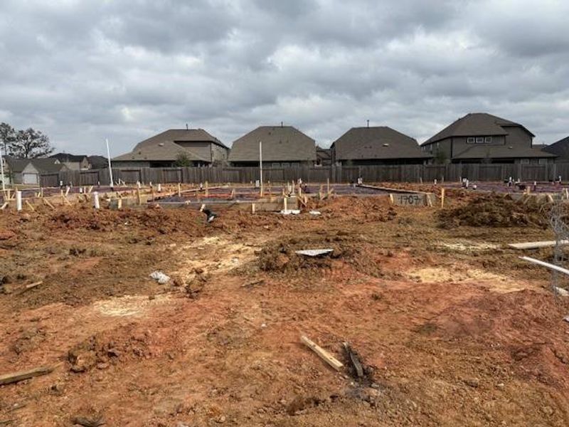 Site preparation for new homesites in Barton Creek Ranch, Conroe (Image 3).