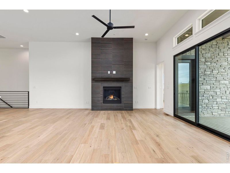 Spacious, unfurnished interior of a new home in RainDance, Windsor (Image 36).