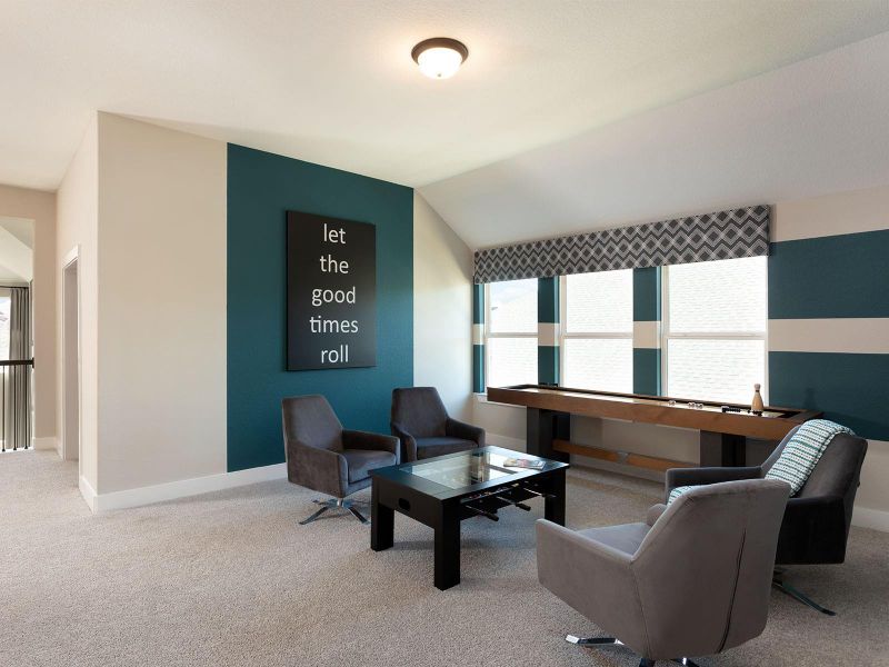 Photo is not of the actual home but is an inspirational photo of builder’s model home and may depict options, furnishings, and/or decorator features that are not included.