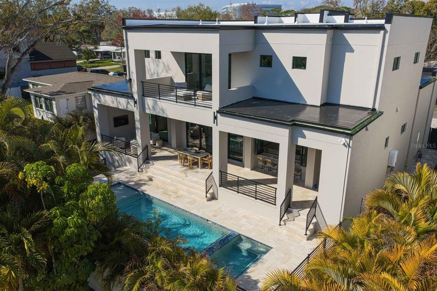 Exterior details and patio area of a home in , Tampa (Image 28). Exterior details and patio area of a home in , Tampa (Image 28).