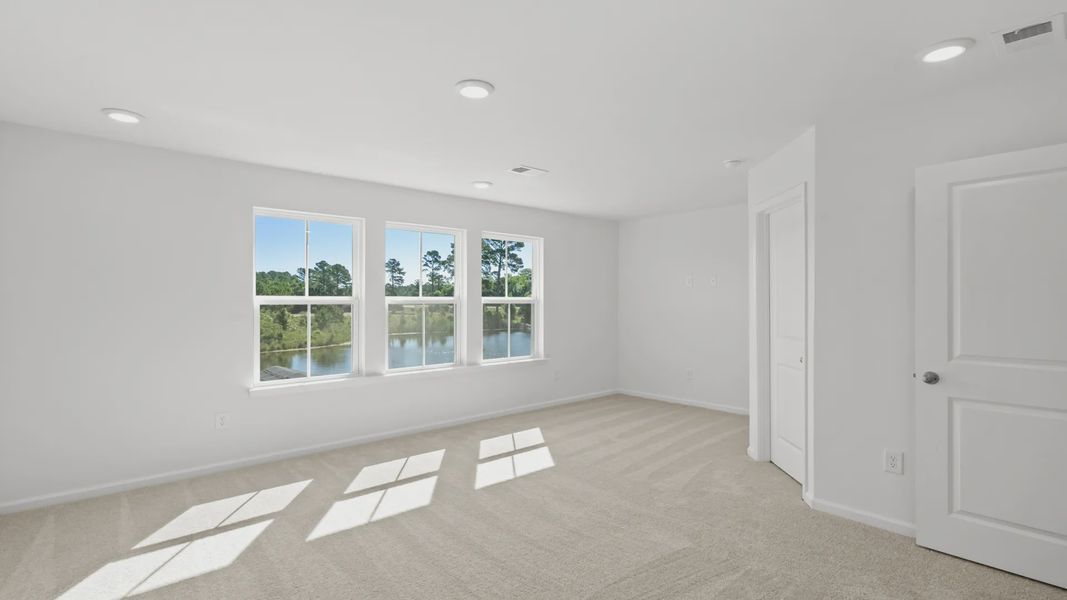 Furnished interior view inside a new home in Townes at Carolina Forest, Myrtle Beach (Image 13).