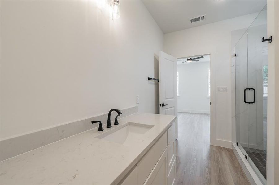 Furnished interior view inside a new home in , Fort Worth (Image 9). Furnished interior view inside a new home in , Fort Worth (Image 9).