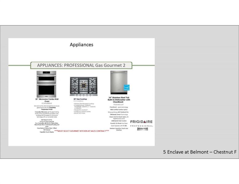 Sample of building materials used in homes in Enclave at Belmont, Belmont (Image 18).