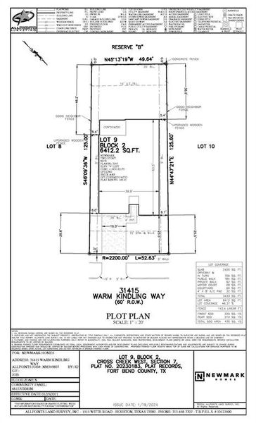 Plot Plan