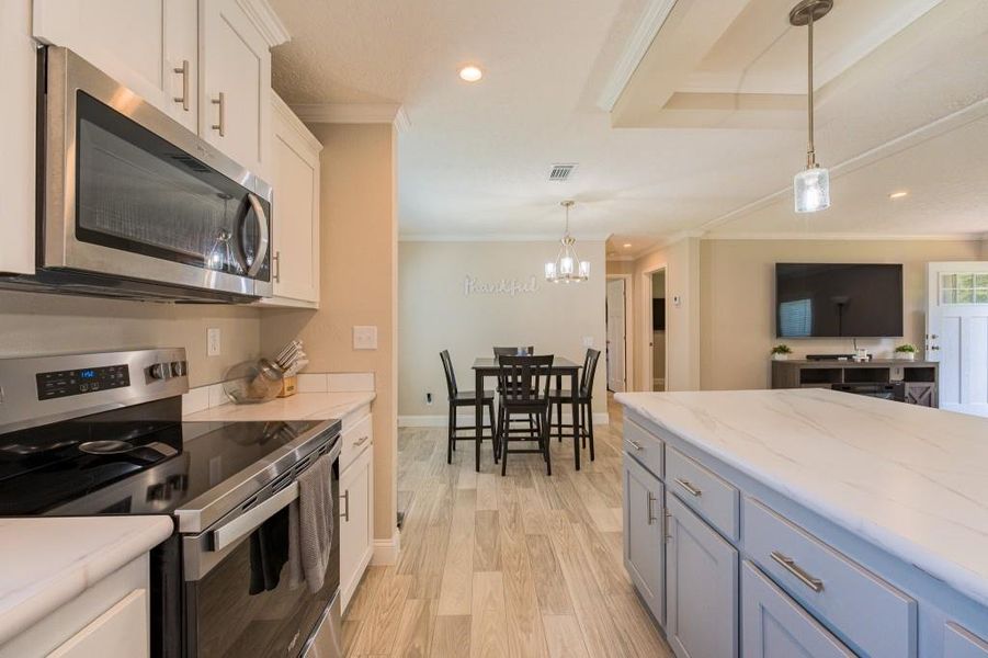 Furnished interior view inside a new home in , Madison (Image 11).