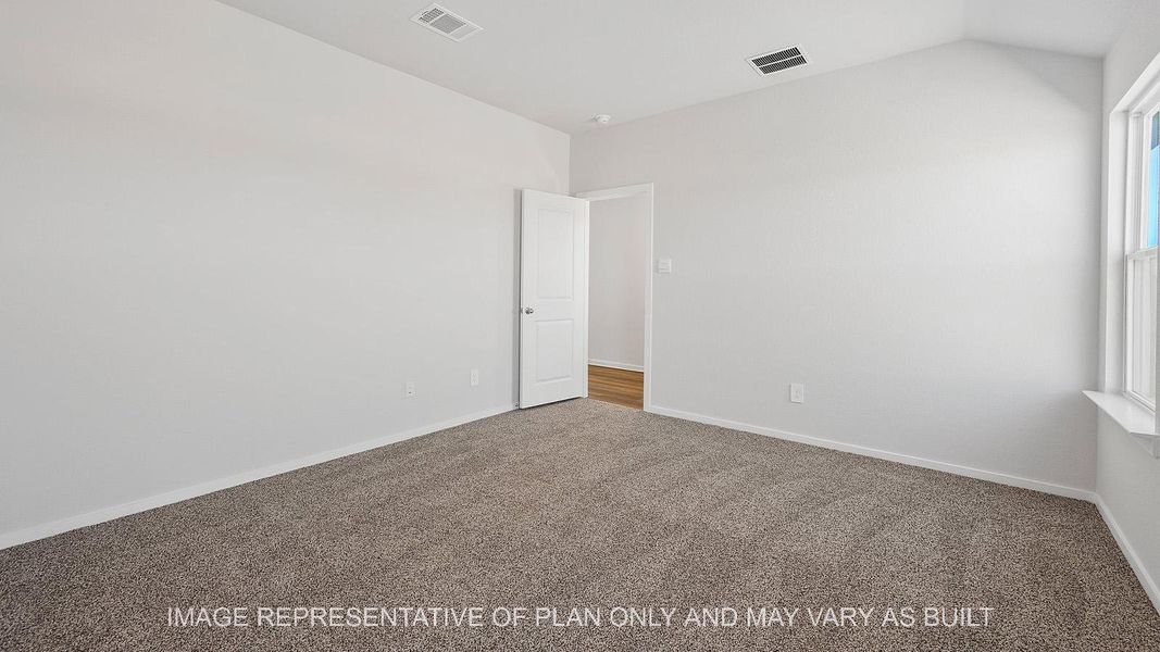 Spacious, unfurnished interior of a new home in Midtown Reserve, College Station (Image 10). Spacious, unfurnished interior of a new home in Midtown Reserve, College Station (Image 10).