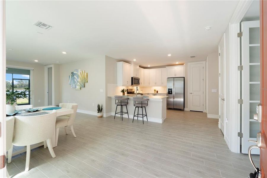 Furnished interior view inside a new home in , Punta Gorda (Image 5). Furnished interior view inside a new home in , Punta Gorda (Image 5).