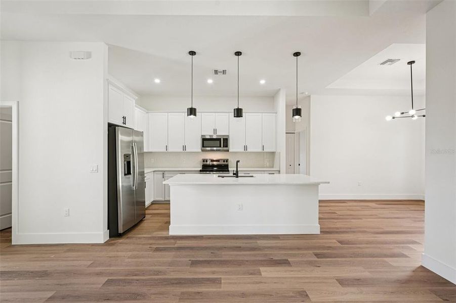 Furnished interior view inside a new home in , North Port (Image 8).