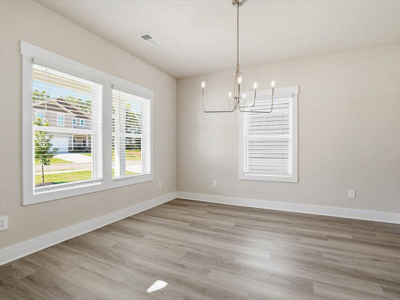 Spacious, unfurnished interior of a new home in Cedar Shoals - Signature Collection, Piedmont (Image 10). Spacious, unfurnished interior of a new home in Cedar Shoals - Signature Collection, Piedmont (Image 10).