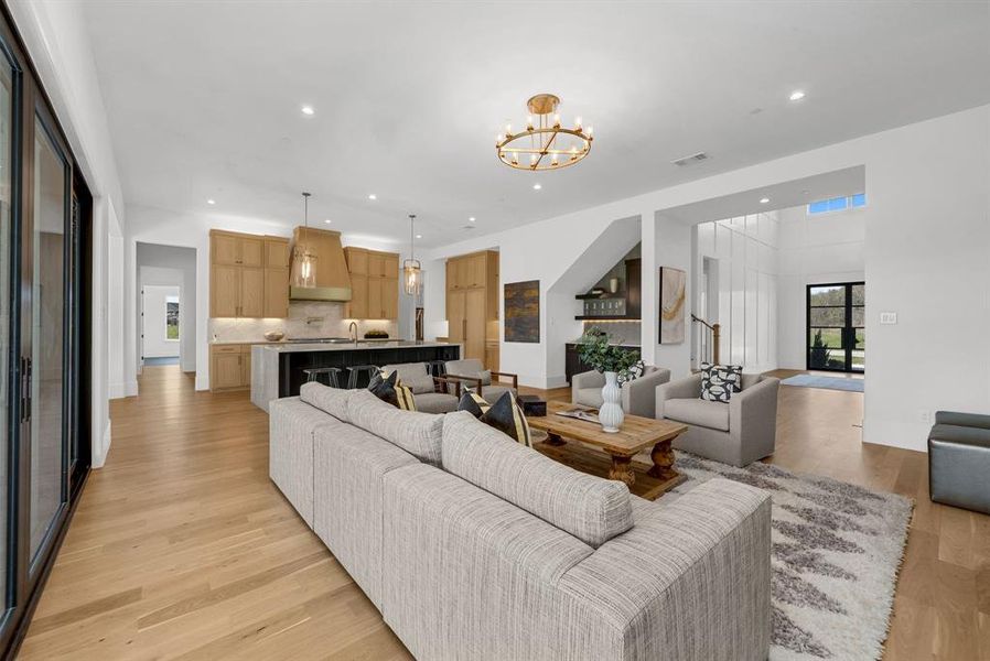 Furnished interior view inside a new home in , Fairview (Image 15).