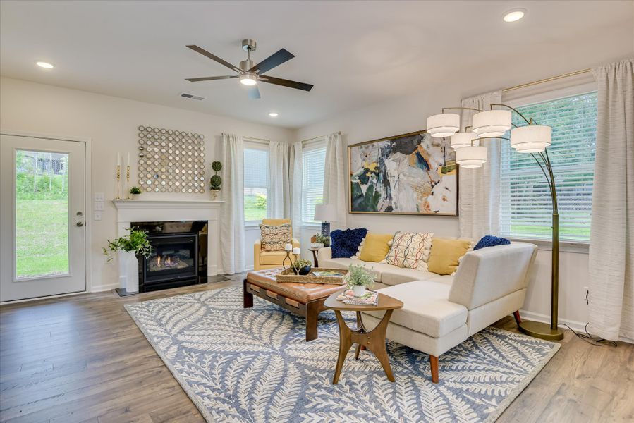 Furnished interior view inside a new home in Beech Creek, Sumter (Image 6).