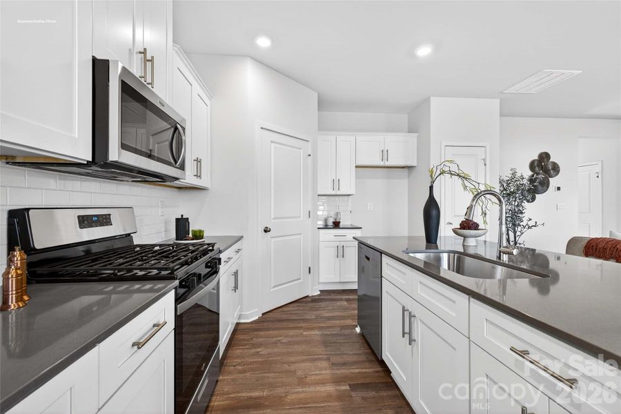 Furnished interior view inside a new home in Brinkley Ridge, Kings Mountain (Image 8).