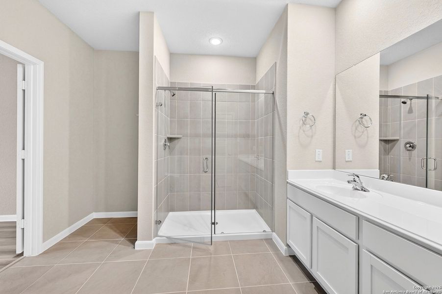 Furnished interior view inside a new home in Winding Brook, San Antonio (Image 9).
